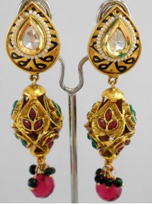 Polki Earrings